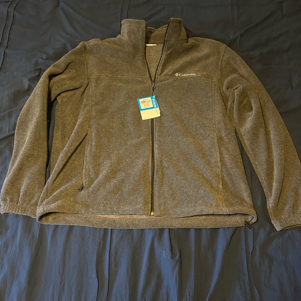 Columbia Gray Fleece Jacket